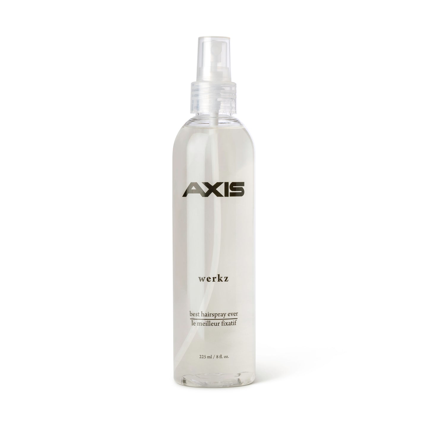 werkz setting + finishing hairspray
