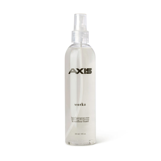 werkz setting + finishing hairspray
